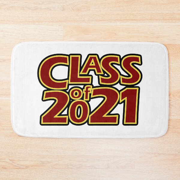 Item preview, Grad Class of 2021 Maroon with a Golden Border designed and sold by gkillerb.