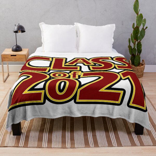 Item preview, Grad Class of 2021 Maroon with a Golden Border designed and sold by gkillerb.