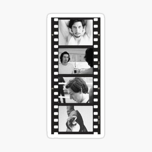 Vista previa del artículo con la obra «Tira de película de Adam Driver», diseñado y vendido por morganmeaux.