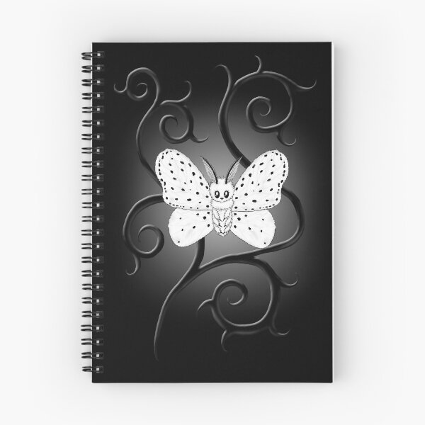 Item preview, cute white Tigermoth designed and sold by Pezi-Creation.