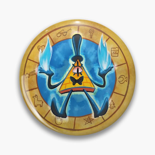 Bill Cipher Wheel Pin