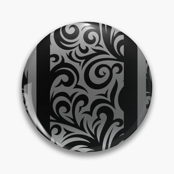 Item preview, Black and Silver Swirl Pattern designed and sold by DonnaSiggy.