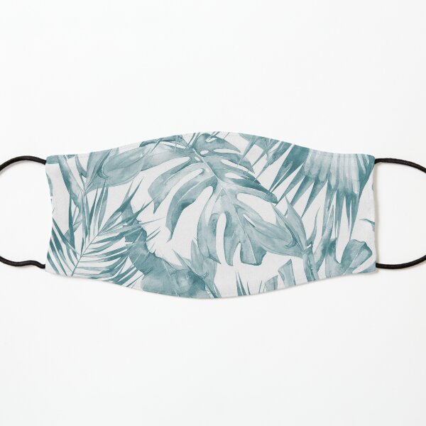 TEAL TROPICAL GARDEN Kids Mask