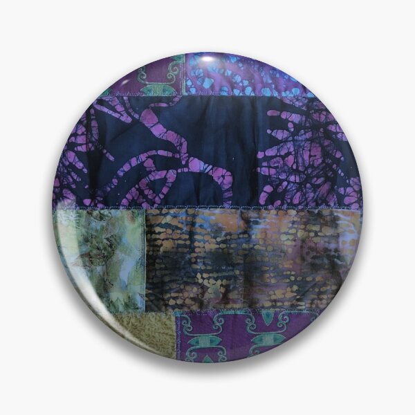 Item preview, Dark blue textiles, mixed media, fiber artist designed and sold by djrunnels.