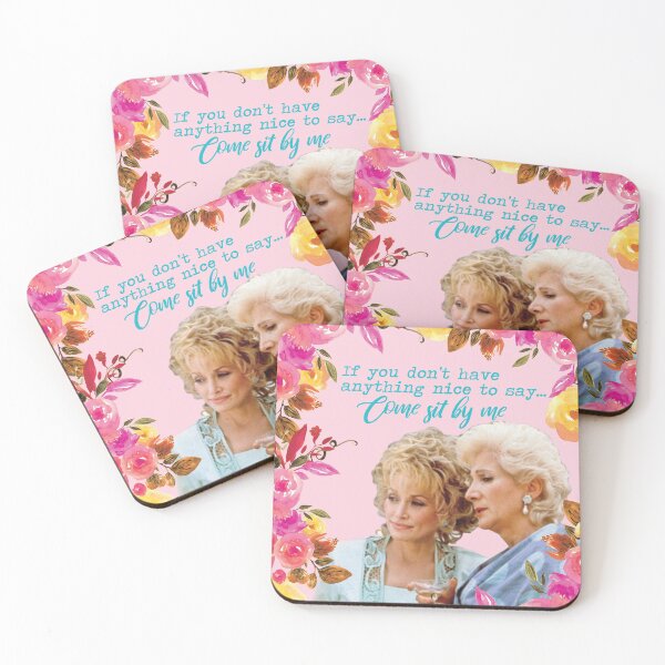 Item preview, Steel Magnolias Clairee & Truvy Come Sit By Me Movie Quote 2 designed and sold by gunsnhoney.