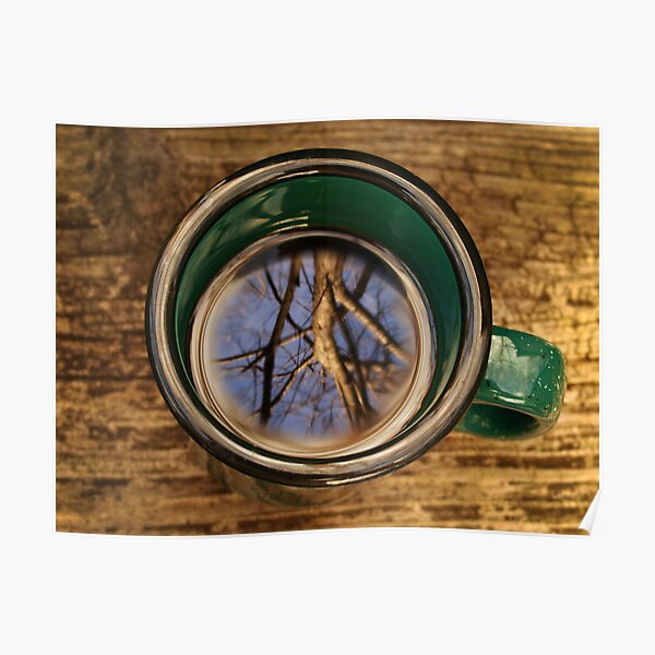 Trees in my Coffee Poster