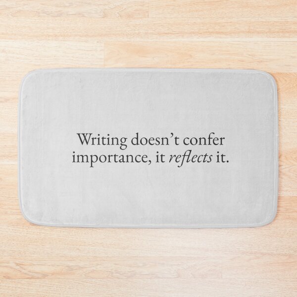 Item preview, Writing Reflects Importance designed and sold by beunstoppable.