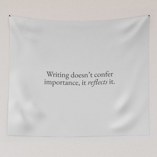 Item preview, Writing Reflects Importance designed and sold by beunstoppable.