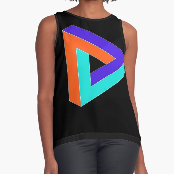 Sign, psychedelic art,art movement,psychedelic,movement,wallpaper, art Sleeveless Top