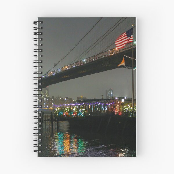Item preview, Brooklyn Bridge - American Flag designed and sold by ShootFirstNYC.