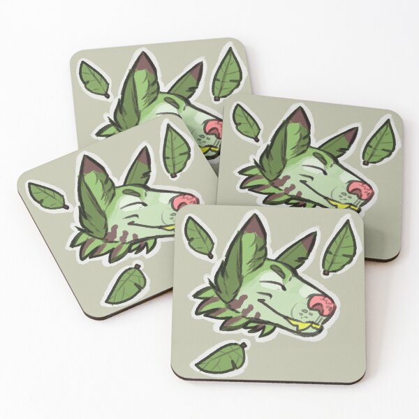 Item preview, leaf dog designed and sold by corvidarts.