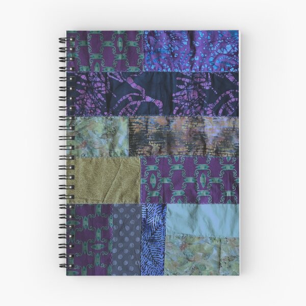 Item preview, Dark blue textiles, mixed media, fiber artist designed and sold by djrunnels.