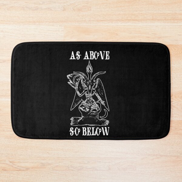 Item preview, Baphomet Satan Goat As Above So Below Lucifer Occult  designed and sold by h44k0n.