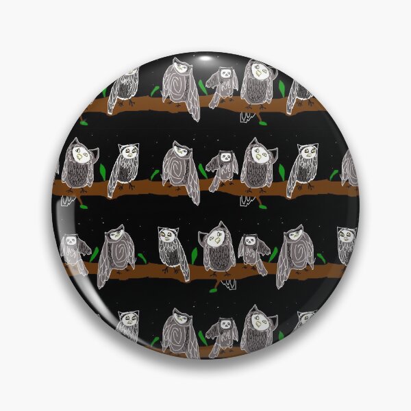 Item preview, Cute Owls Pattern designed and sold by bloomingvine.