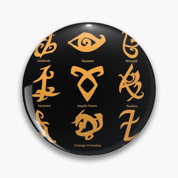 Item preview, Shadowhunter Runes - The Mortal Instruments designed and sold by zoeelizabeth209.