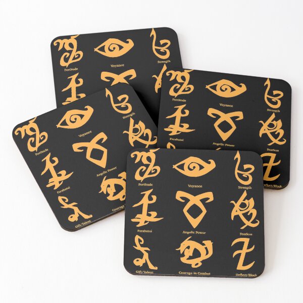 Item preview, Shadowhunter Runes - The Mortal Instruments designed and sold by zoeelizabeth209.