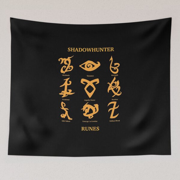 Item preview, Shadowhunter Runes - The Mortal Instruments designed and sold by zoeelizabeth209.