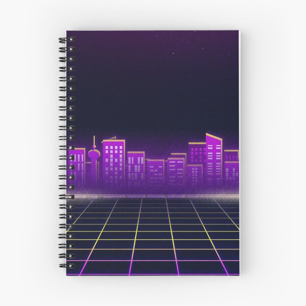 Item preview, Retrowave City designed and sold by SoloDesignArt.