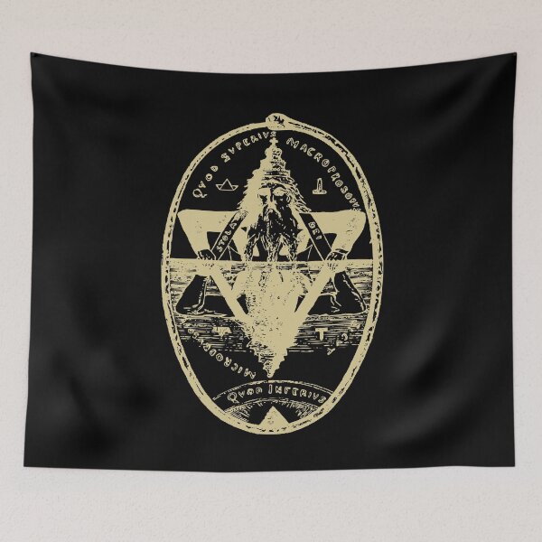 Item preview, Hermes Trismegistus as Above so Below Hermetic Axiom Dragon Vintage  designed and sold by h44k0n.