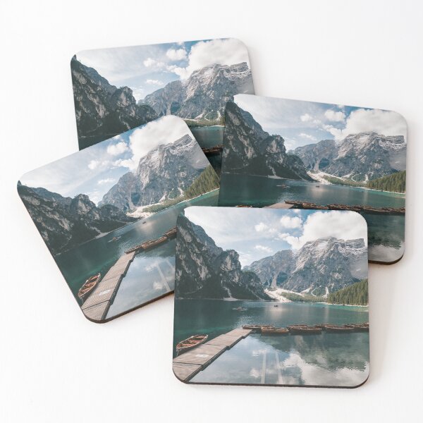 Item preview, The Pragser Wildsee (Lago Di Braies) in summer, Dolomites, Italy designed and sold by michieldros.