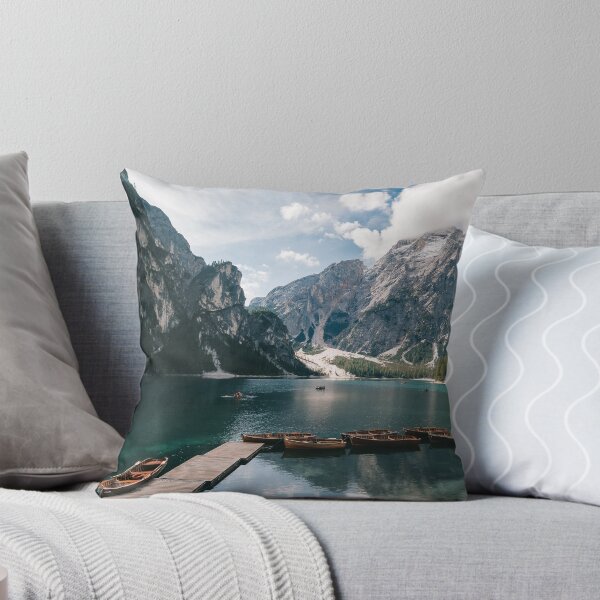Item preview, The Pragser Wildsee (Lago Di Braies) in summer, Dolomites, Italy designed and sold by michieldros.