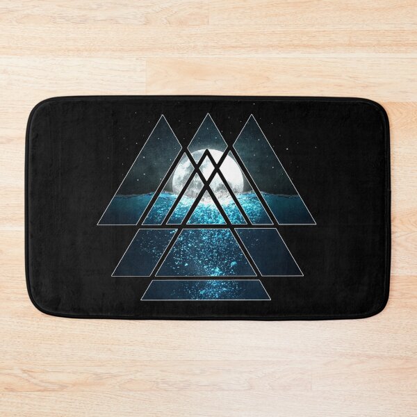 Item preview, Sacred Geometry Triangles - Oceanic Moon  designed and sold by maryedenoa.