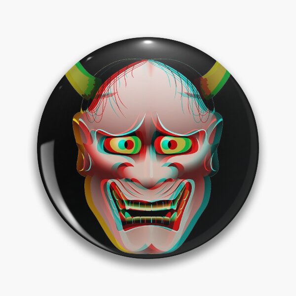 Item preview, Hannya Japanese tattoo mask designed and sold by Blacklinesw9.