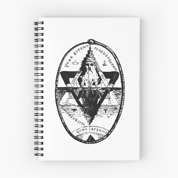 Item preview, Hermes Trismegistus as Above so Below Hermetic Axiom Vintage Medieval designed and sold by h44k0n.