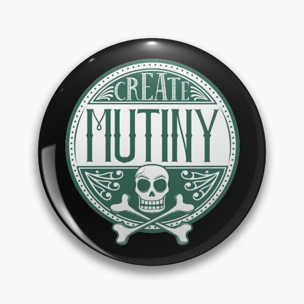 Item preview, Create Mutiny - Deep Teal designed and sold by TheGeometricFox.