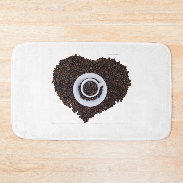Item preview, Coffee love cup, heart coffee beans designed and sold by corner-shop.