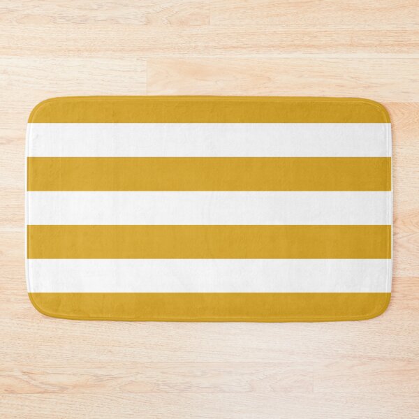 Item preview, White and deep yellow stripe pattern designed and sold by IoanaHraball.