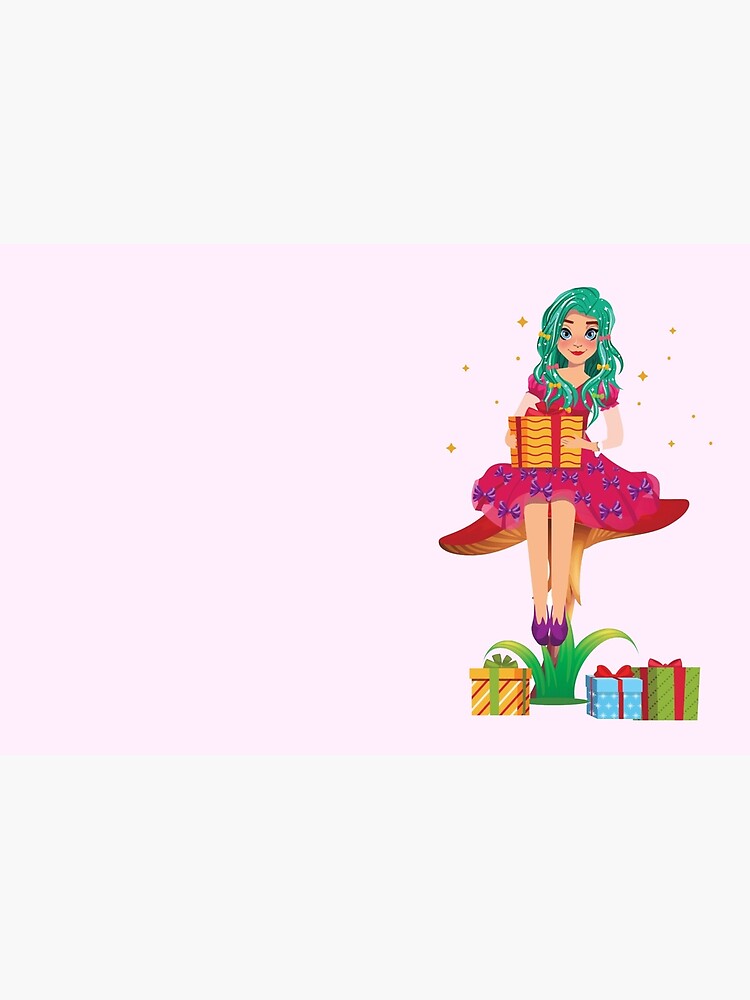 Ruby the Ribbon Fairy With Her Gifts™ by TeelieTurner