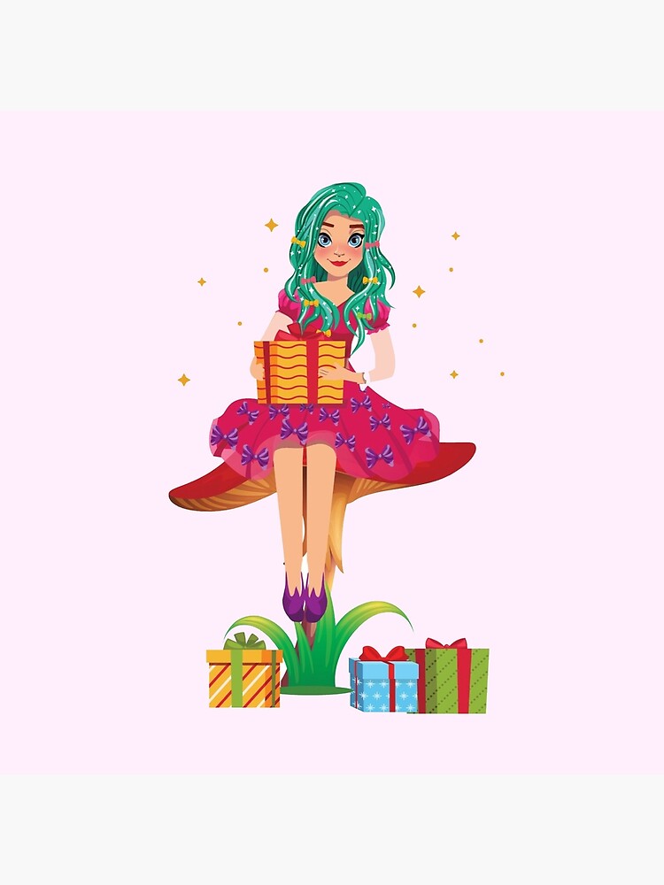 Ruby the Ribbon Fairy With Her Gifts™ by TeelieTurner