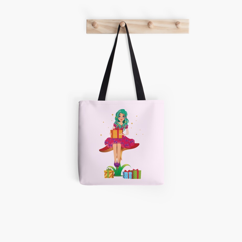 Ruby the Ribbon Fairy With Her Gifts™ Tote Bag