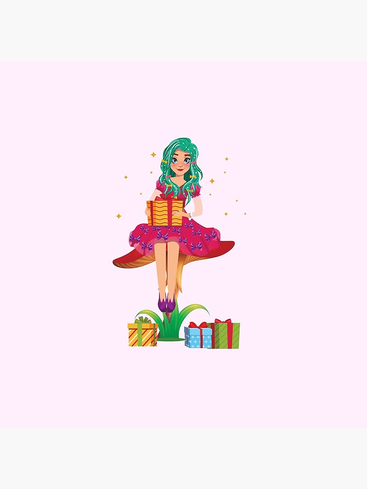 Ruby the Ribbon Fairy With Her Gifts™ by TeelieTurner