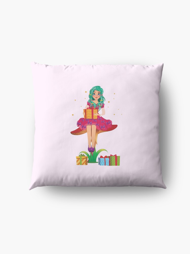 Alternate view of Ruby the Ribbon Fairy With Her Gifts™ Floor Pillow