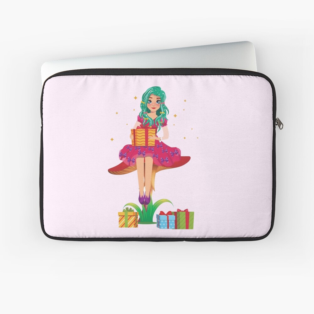 Ruby the Ribbon Fairy With Her Gifts™ Laptop Sleeve