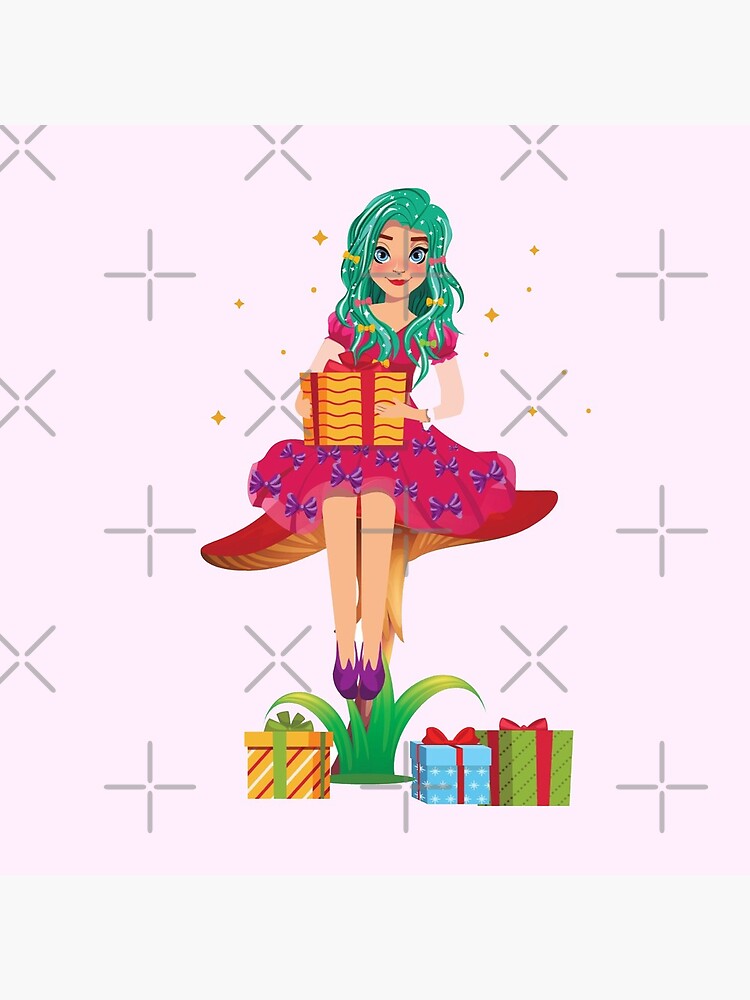 Ruby the Ribbon Fairy With Her Gifts™ by TeelieTurner