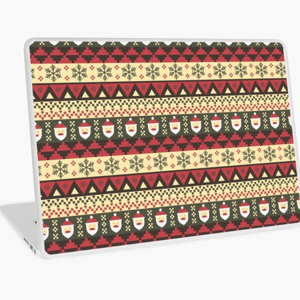 Christmas Aztec Laptop Skin