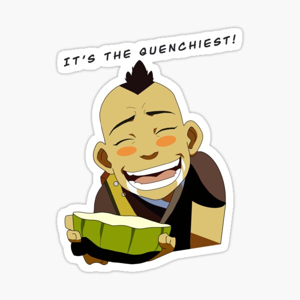 It’s the quenchiest! Cactus juice Sokka - Avatar the last airbender Sticker