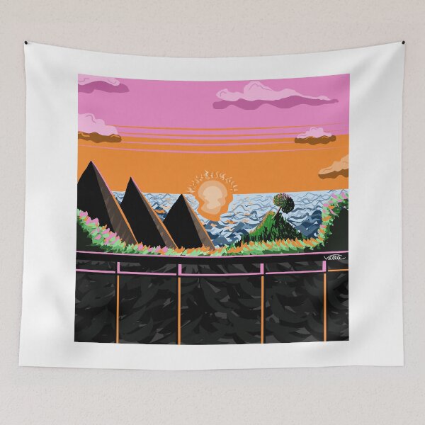Item preview, Pink and Orange Sunset designed and sold by Veillie  Starr.