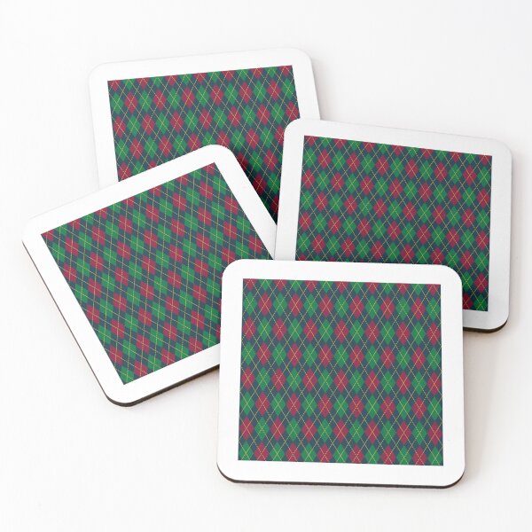 Item preview, Red and Green Argyle Pattern designed and sold by BrobocopPrime.