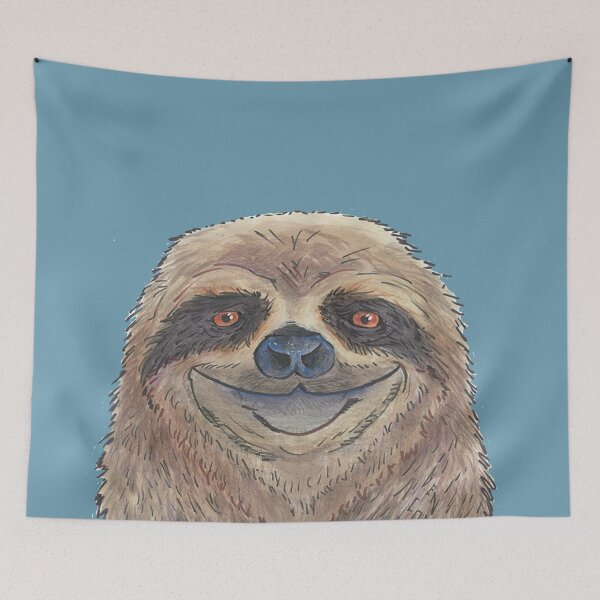 Item preview, Happy Sloth Face designed and sold by dencob.