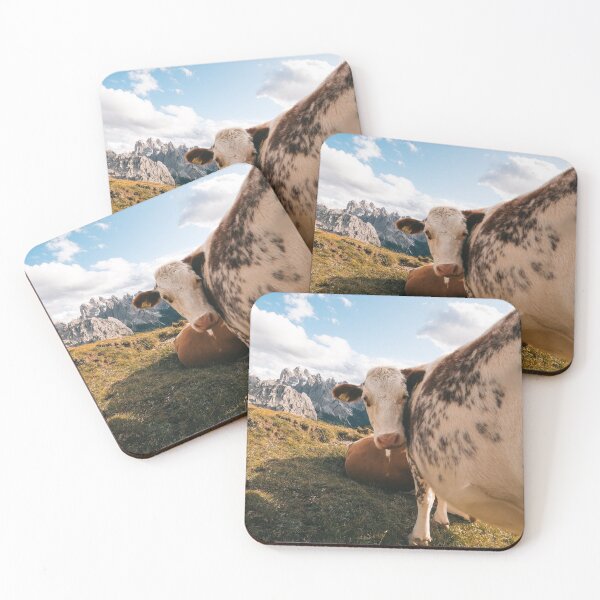 Item preview, Cows in the Italian Mountains, Tre Cime di Lavaredo (Dolomites) designed and sold by michieldros.