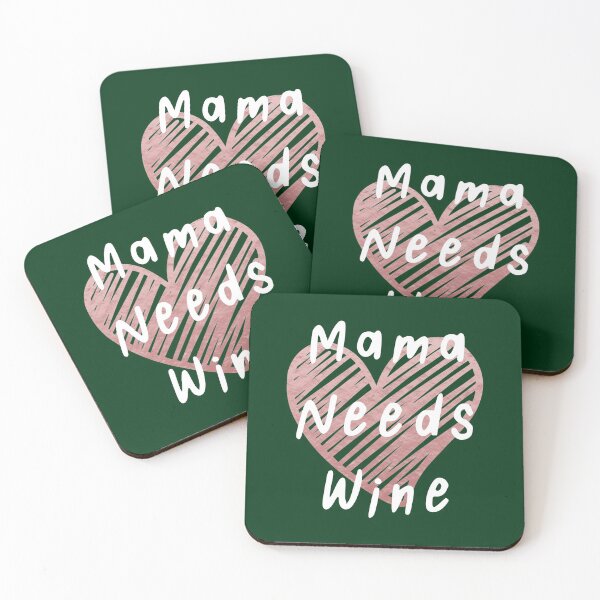 Item preview, Mama Needs Wine designed and sold by BohemianAtlas.