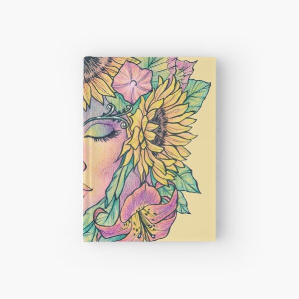 Summer Greenwoman Hardcover Journal