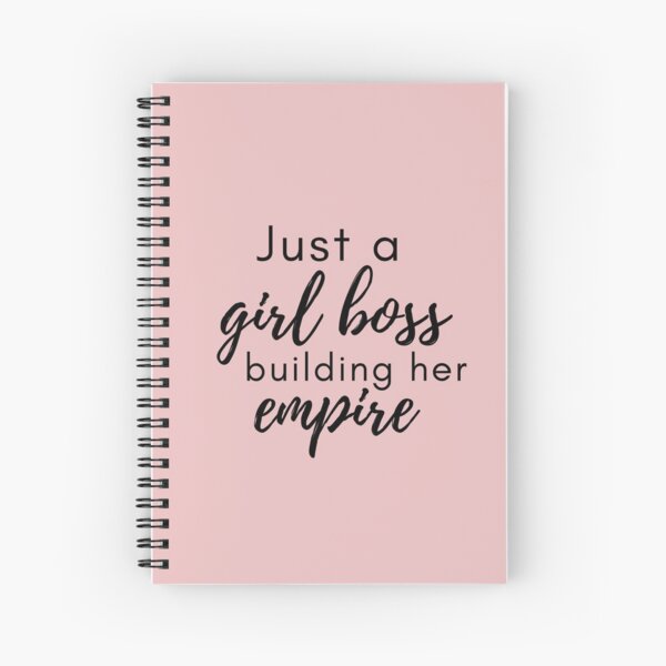 Item preview, Just a Girl Boss Building Her Empire - Typography  designed and sold by KarolinaPaz.