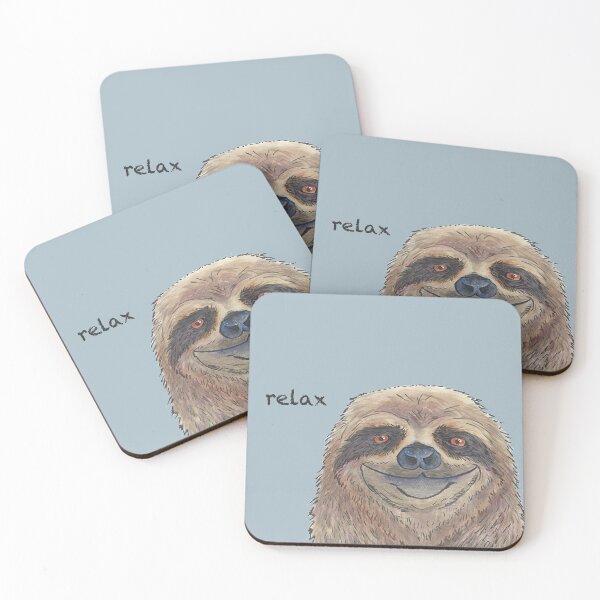 Item preview, Happy Sloth Face designed and sold by dencob.