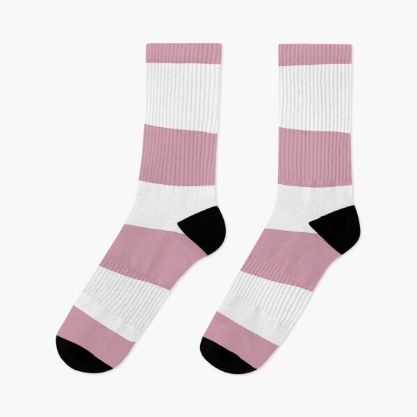 Item preview, White and dusty pink stripe pattern designed and sold by IoanaHraball.