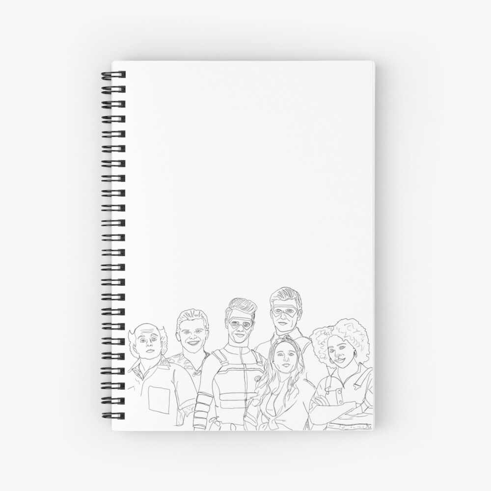 Sketch of Cast of Henry Danger Art Print